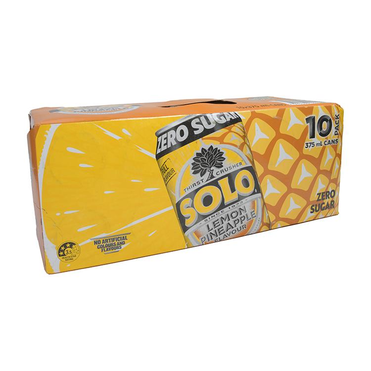 SOLO Lemon Pineapple Karton - Australian Import