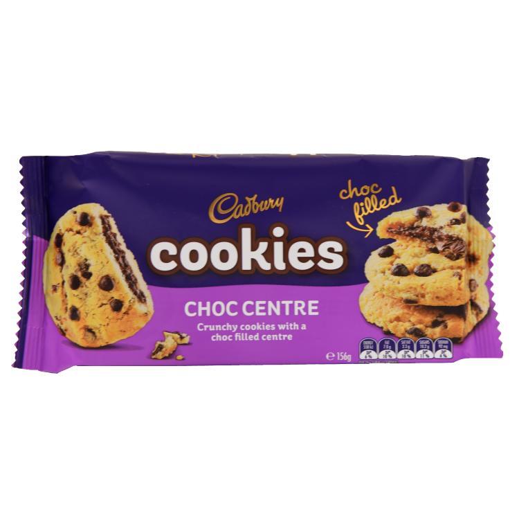 Cadbury Cookies Choc Centre Crunchy Choc Filled Schokokeks