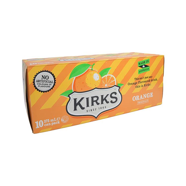 Kirks Orange Karton  - Australian Import