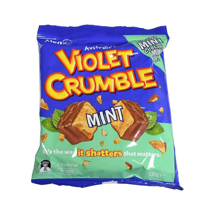 Menz Australia's Violet Crumble Bites Mint - Import