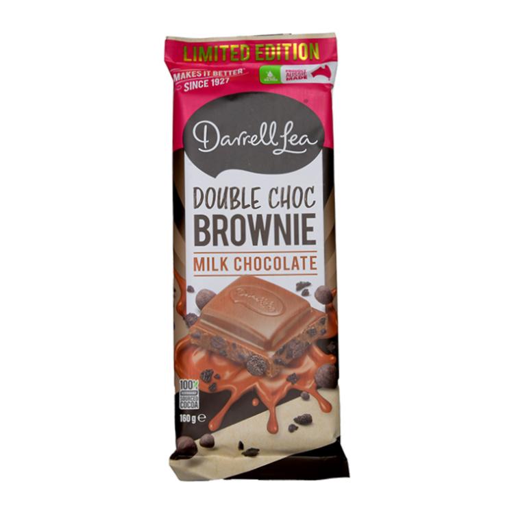 Darrell Lea Double Choc Brownie Milk Chocolate