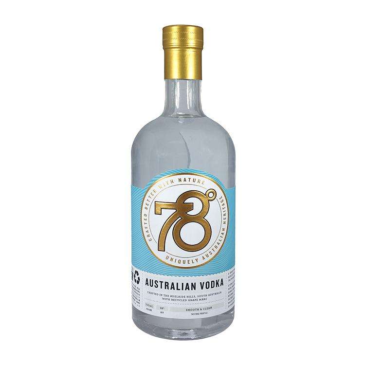 78 Degrees Australian Vodka 38% vol.