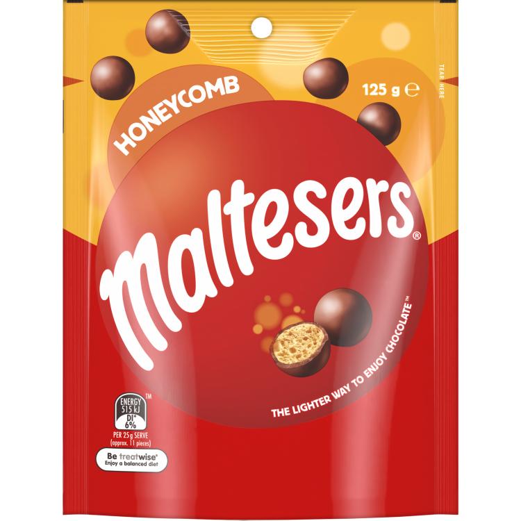 Maltesers Honeycomb Share Bag - Australian Import