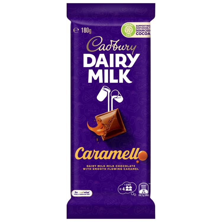 Cadbury Caramello Schokolade - Import