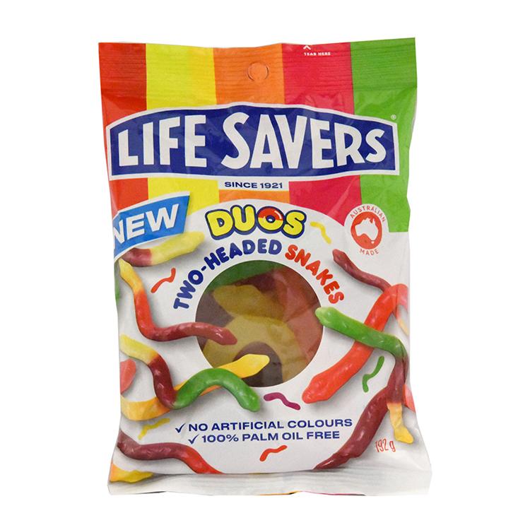Lifesavers Duos Two-Headed Snakes