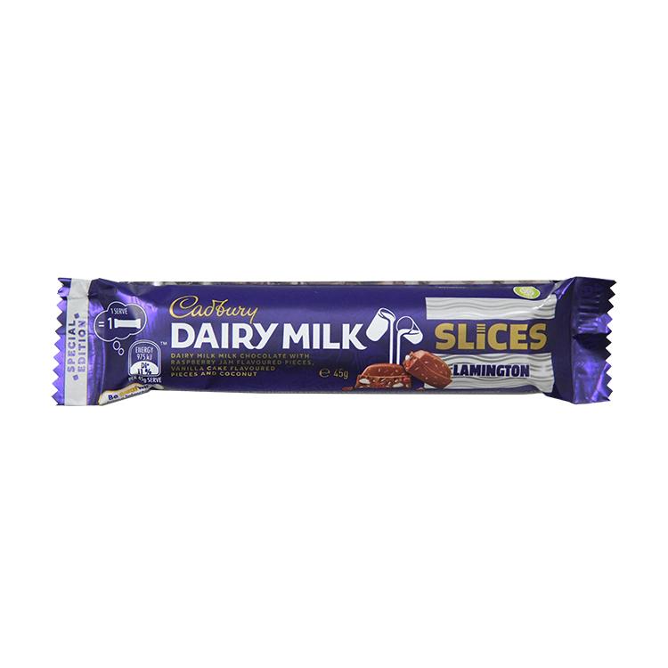 Cadbury Dairy Milk Slices Lamington - Import