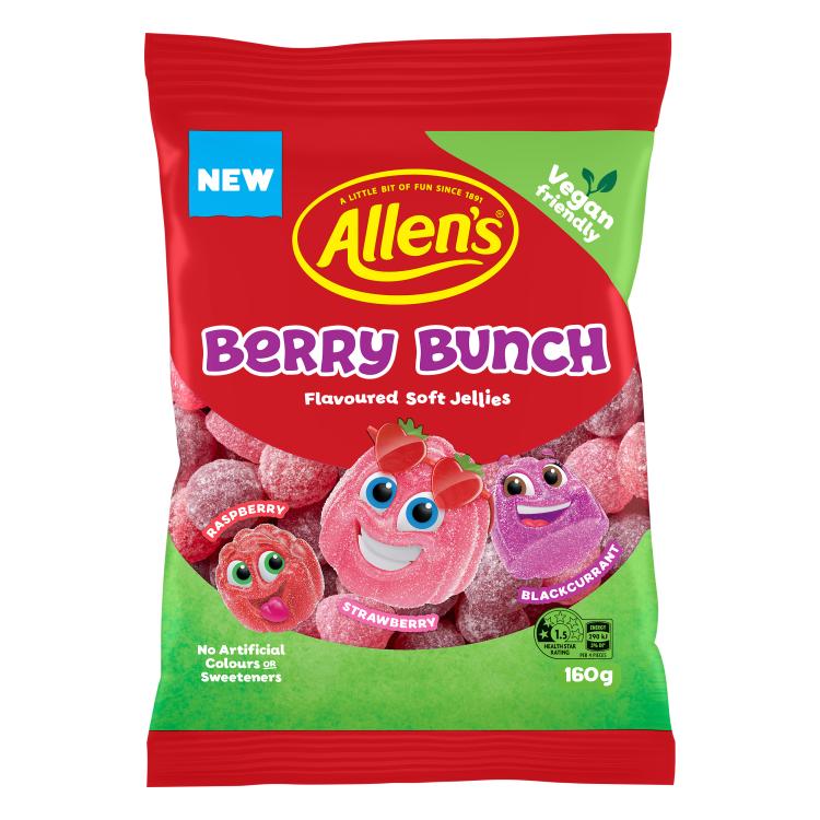 Allen's Berry Bunch Soft Jellies
