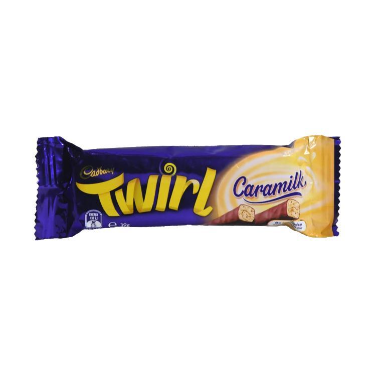Cadbury Twirl Caramilk Schokoriegel - Import [MHD: 21.10.2025]