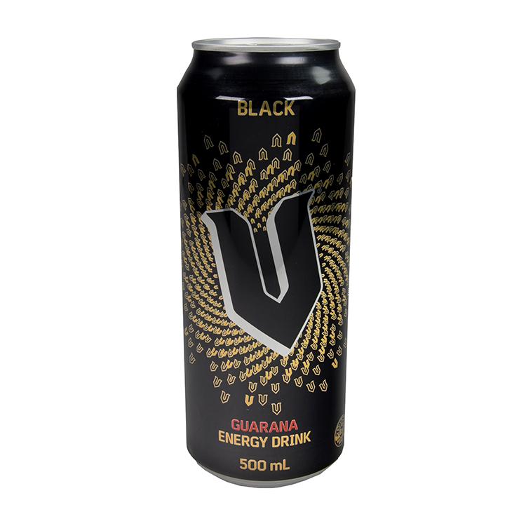 V Black Guarana Energy Drink - Australian Import