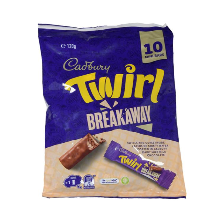 Cadbury Twirl Breakaway Mini Bars - Import