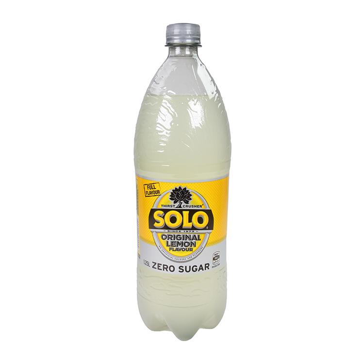 SOLO Big Original Lemon Zero Sugar - Australian Import