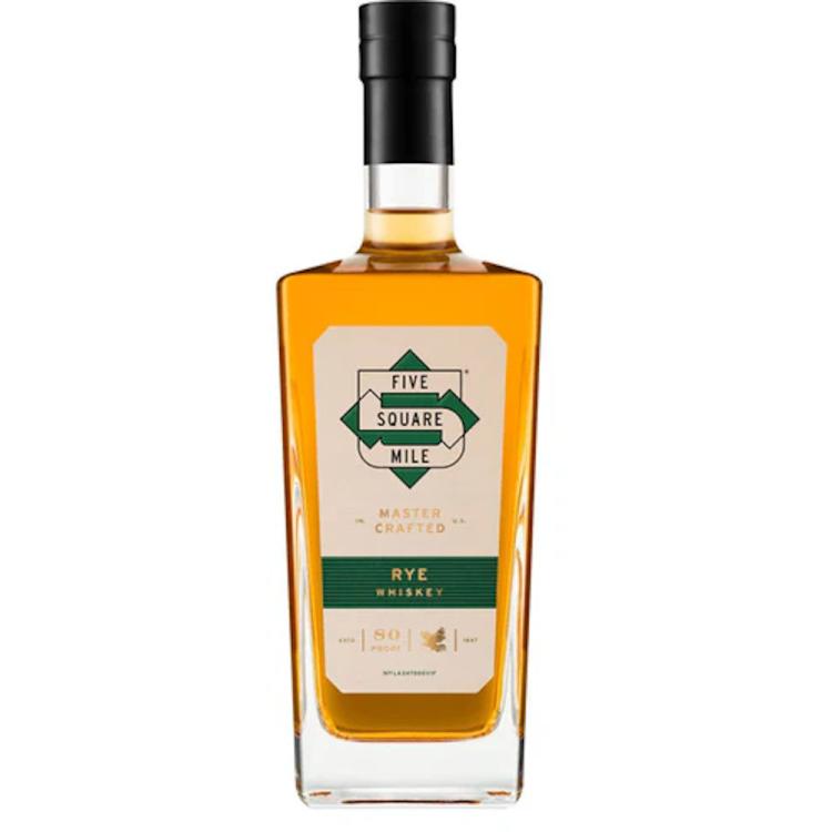 Five Square Mile Rye Whiskey 45 % vol.