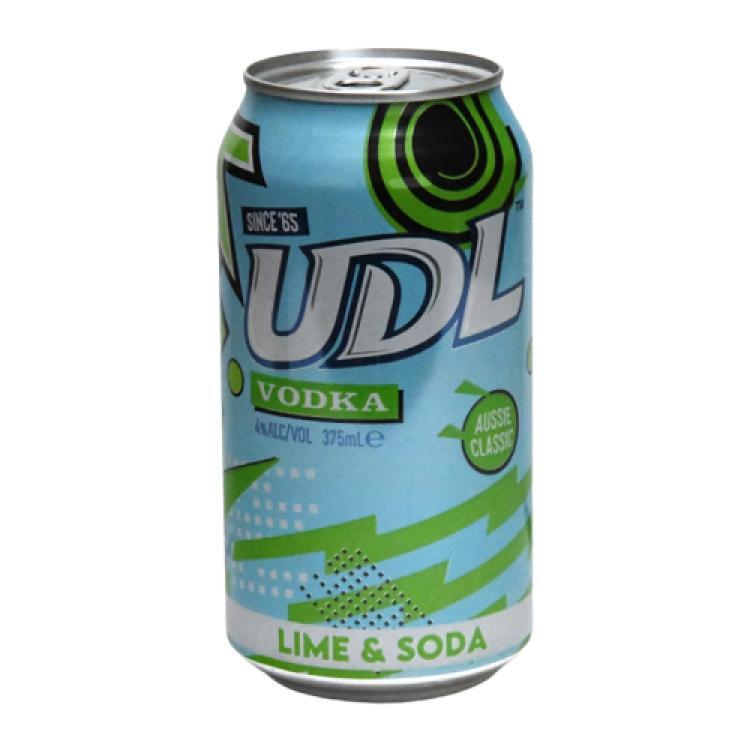UDL Vodka Premix Lime & Soda 4.0 % vol.