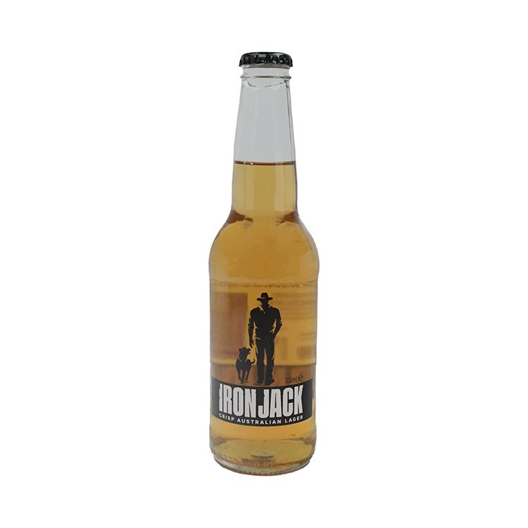 Iron Jack Crisp Australian Lager Bottle 3.3 % vol.