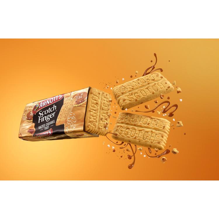 Arnott's Scotch Finger Salted Caramel Tart Biscuits