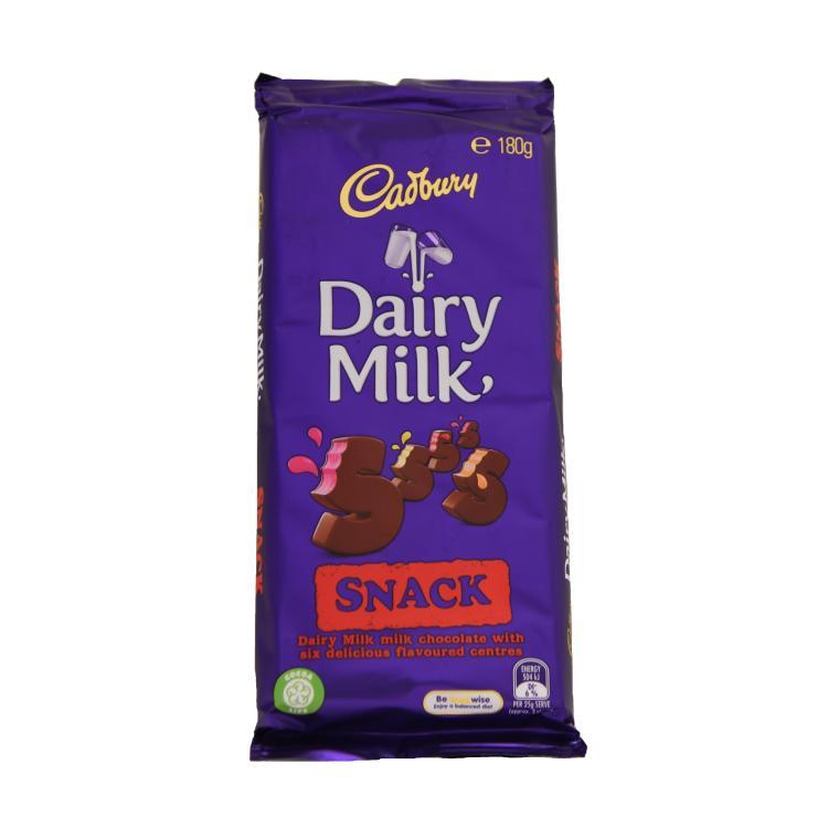 Cadbury Dairy Milk Snack Schokolade