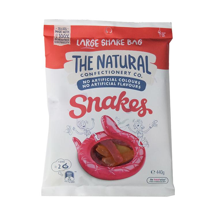 The Natural Confectionery Co. Snakes Fruchtgummi