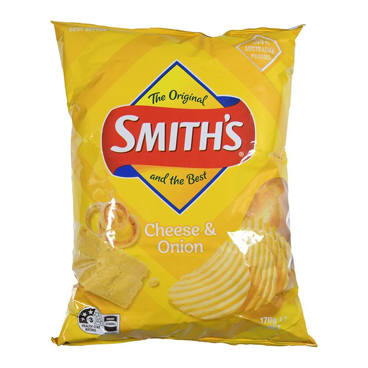 Smith's Crinkle Cut Cheese & Onion Chips