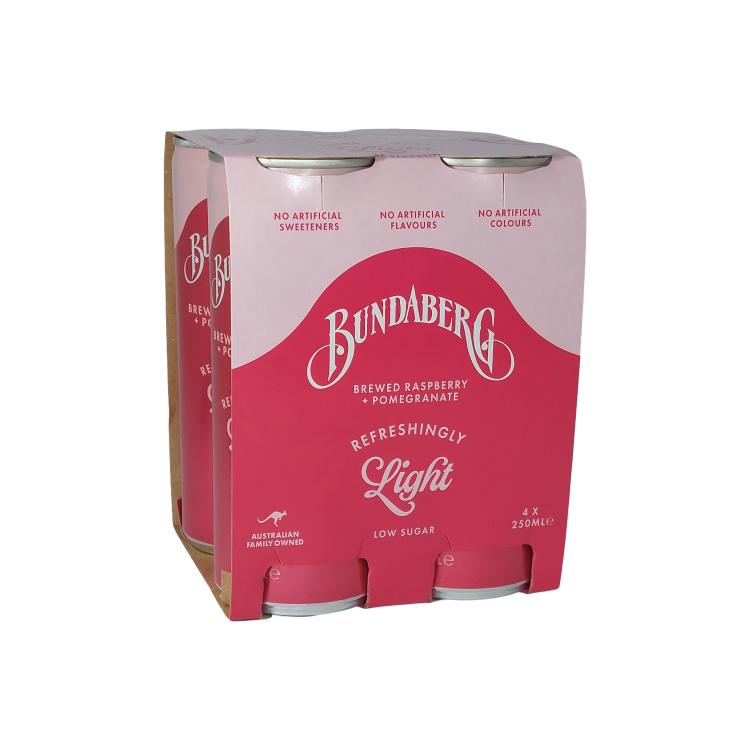 Bundaberg Raspberry & Pomegranate Can - Australian Import
