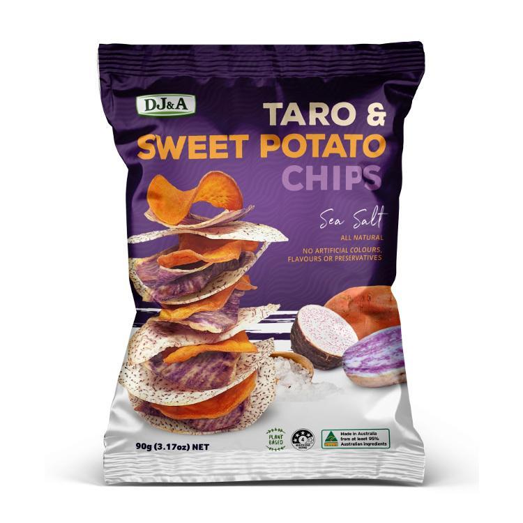 DJ&A Taro & Sweet Potato Chips