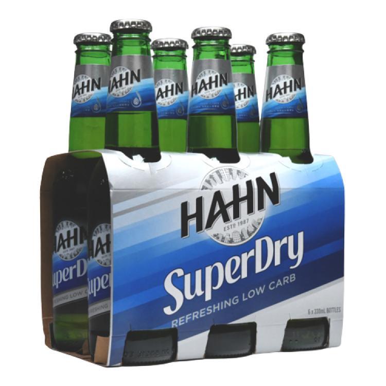 Hahn Super Dry Beer Bottle 4.6 % vol.