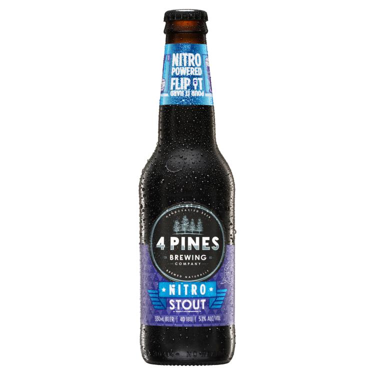 4 Pines Nitro Stout Bottle 5.1 % vol.