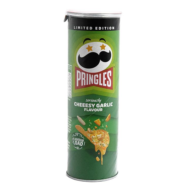 Pringles Seriously Cheeesy Garlic - Australian Import