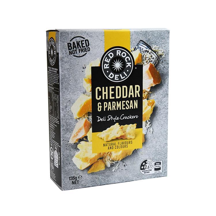 Red Rock Cheddar & Parmesan Crackers [MHD: 31.03.2024]