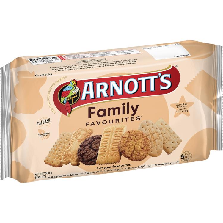 Arnott's Family Favourites Assorted Biscuits