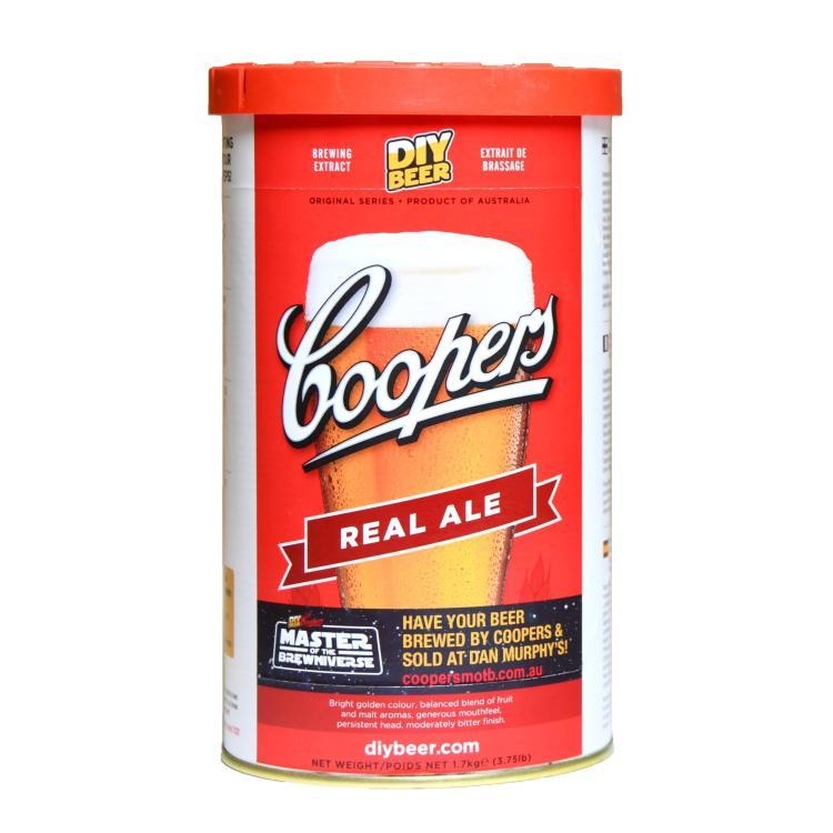 Coopers Home Brew Kit Bierbrauset Real Ale