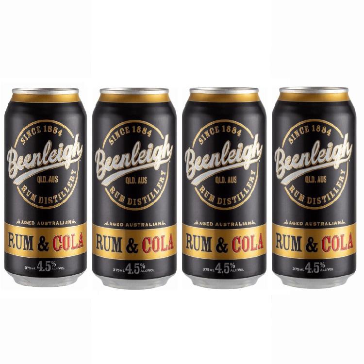 Beenleigh Australian Rum & Cola Can 4.5 % vol.