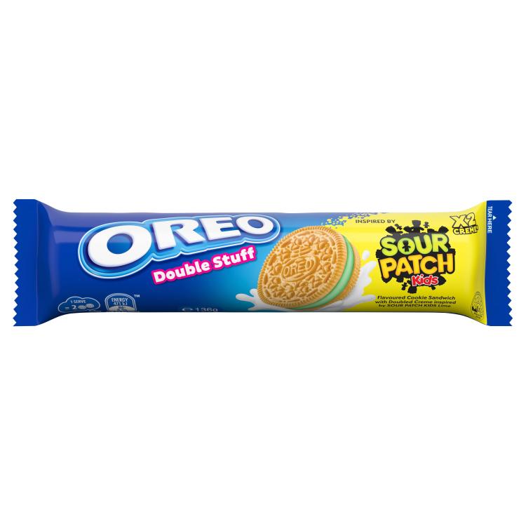 Oreo Double Stuff Sour Patch Kids Cookies - Import