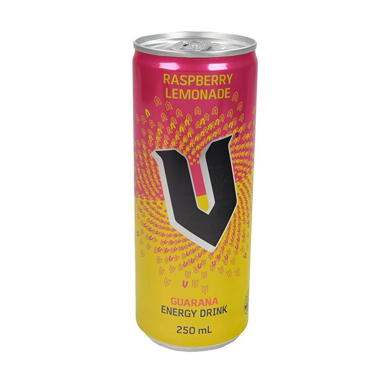 V Raspberry Lemonade Guarana Energy Drink - Australian Import
