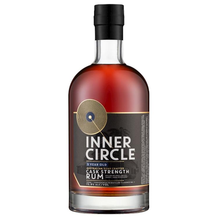 Inner Circle Australian Cask Strength Rum Black 75.9 % vol.