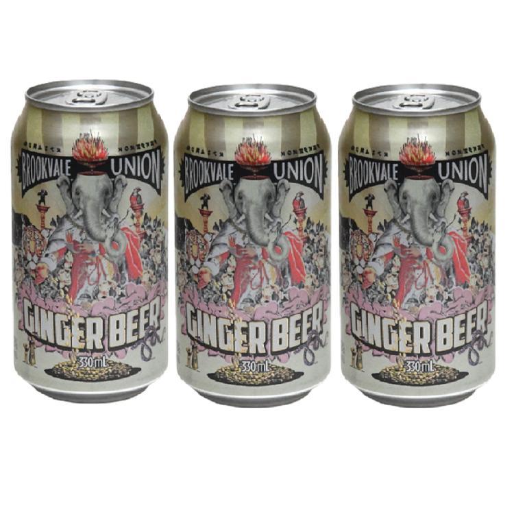 Brookvale Union Alcoholic Ginger Beer 4.0 % vol.