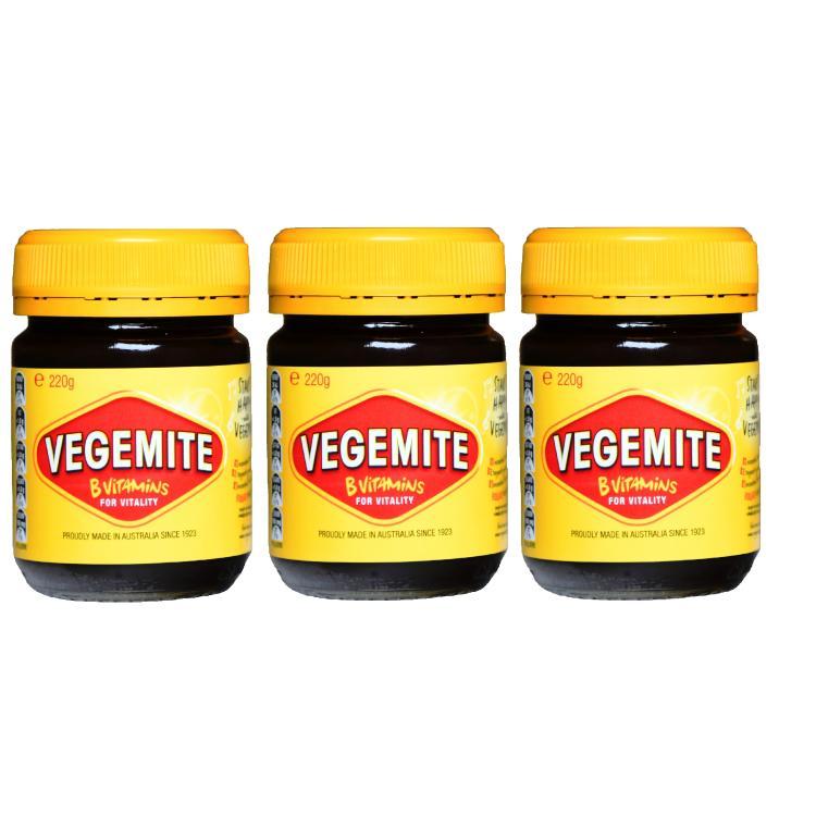 Vegemite Yeast Extract Spread Hefeextrakt Triple Pack