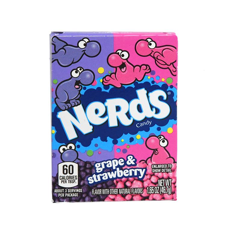 Wonka Nerds Wild Strawberry & Grape Candy