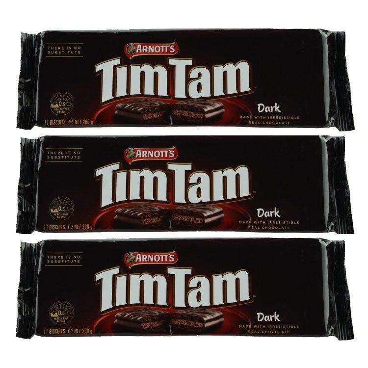 Tim Tam Classic Dark Biscuits Triple Pack [MHD: 06.06.2024]