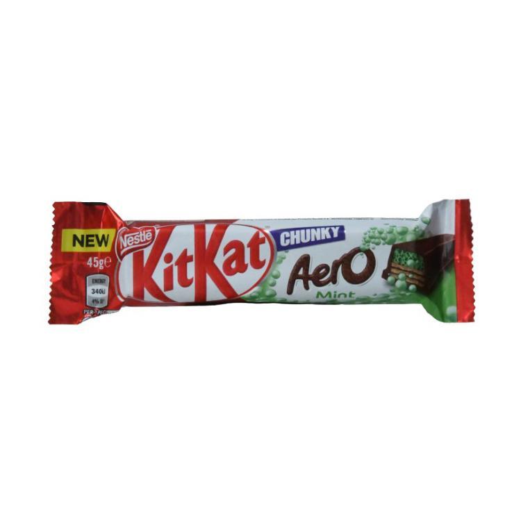 KitKat Chunky Aero Mint Schokoriegel - Import