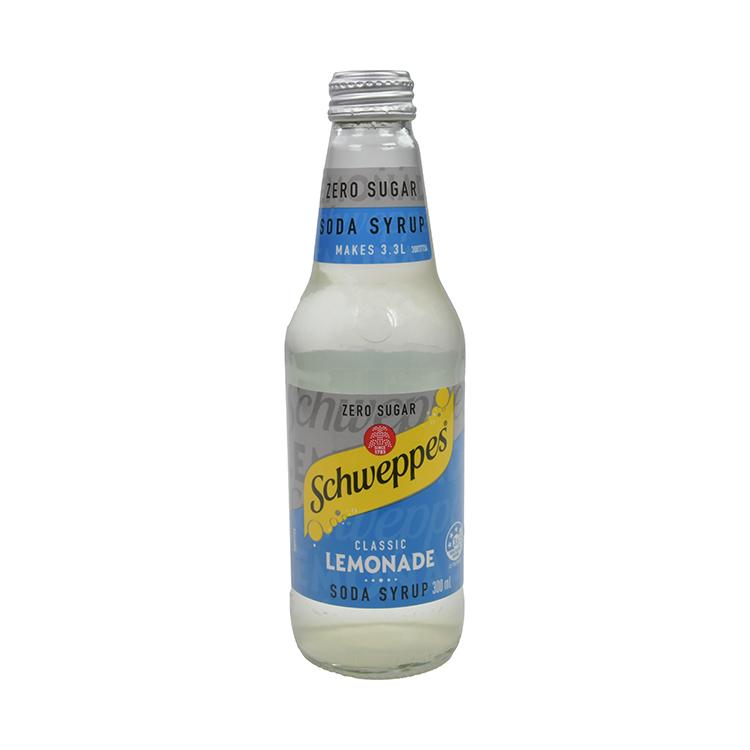 Schweppes Lemonade Soda Syrup - Import