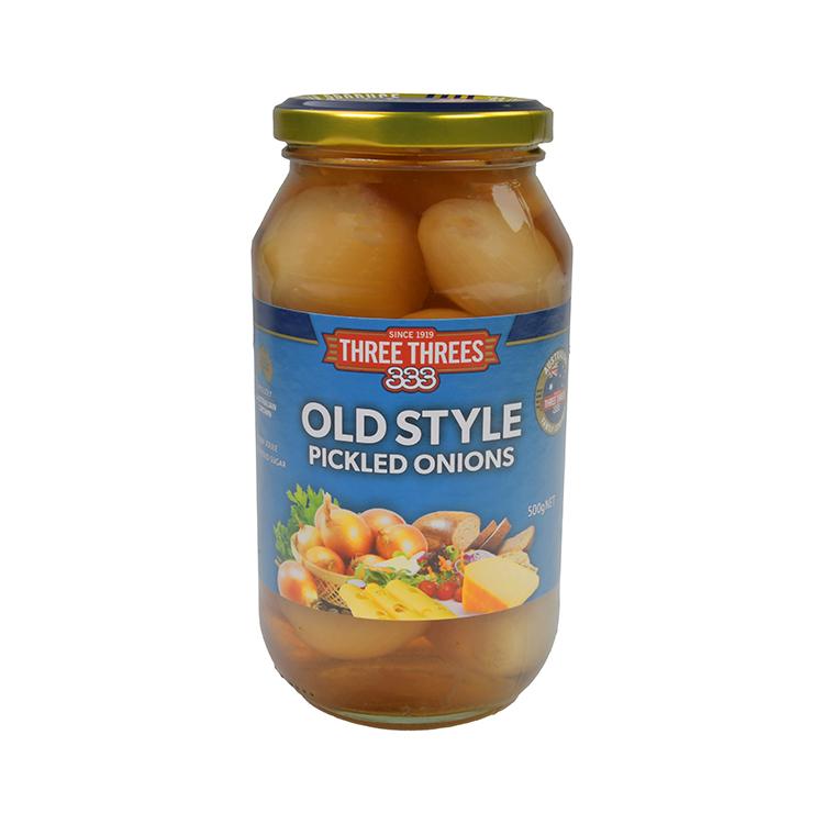 Three Threes Old Style Pickled Onions