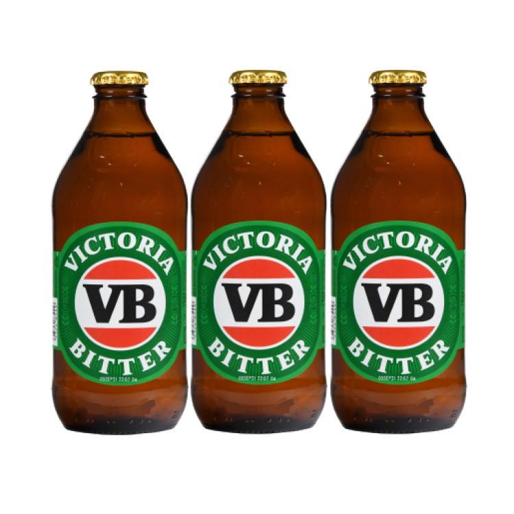 VB Victoria Bitter Lager Stubby 4.9% vol.