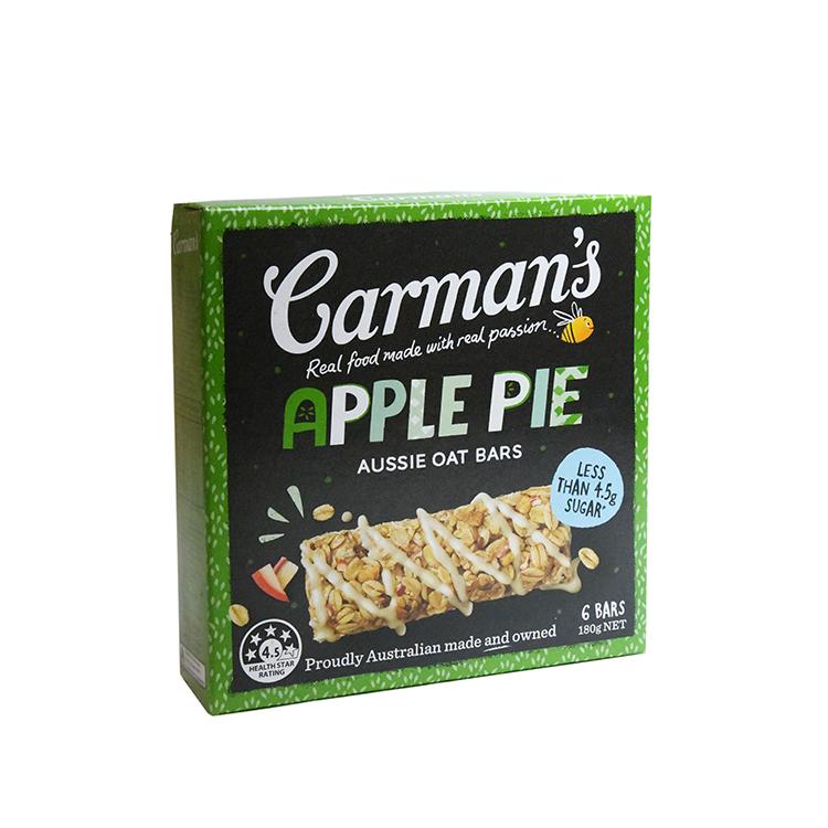 Carman's Aussie Oat Apple Pie Bar
