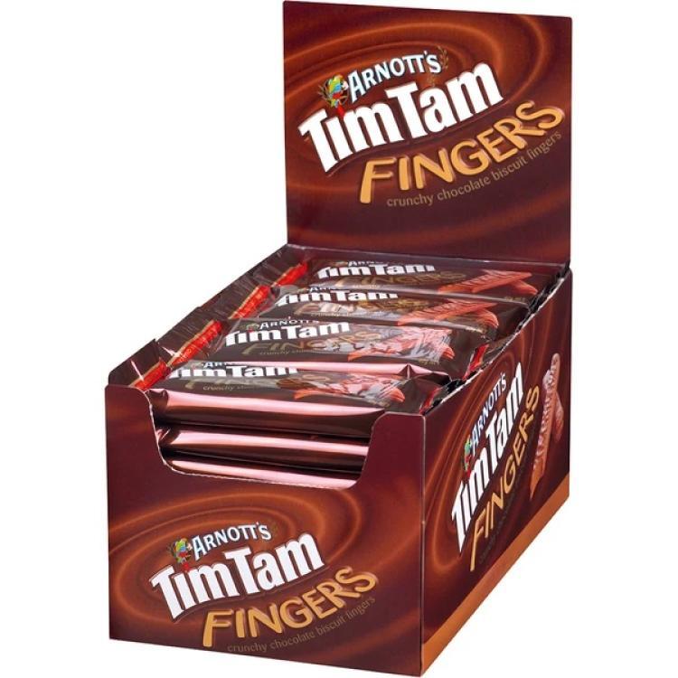 Tim Tam Fingers Chocolate Biscuits Display