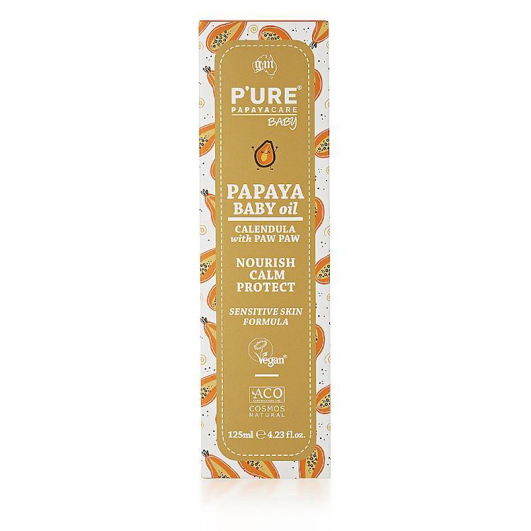 PURE Papayacare Papaya Baby Oil [MHD: 11.10.2024]