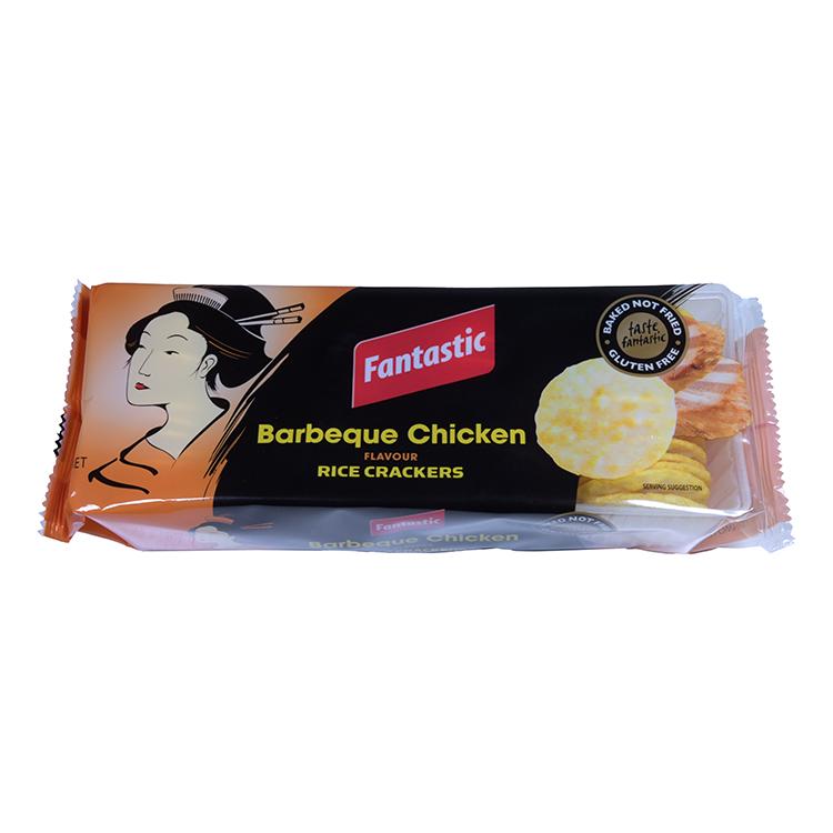 Fantastic Barbeque Chicken Rice Crackers