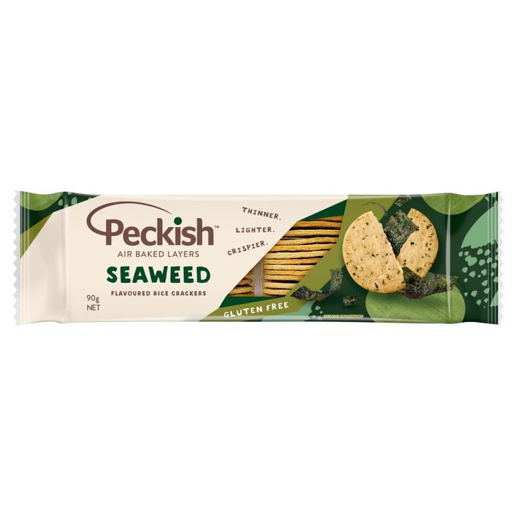Peckish Rice Crackers Seaweed