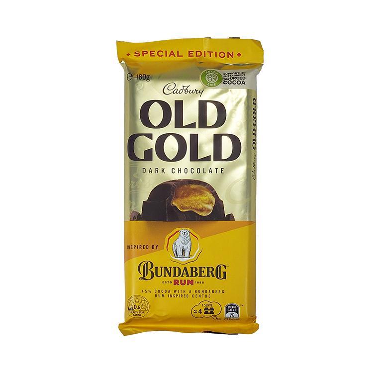 Cadbury Old Gold Bundaberg Rum - Import [MHD: 03.09.2026]