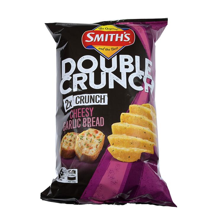 Smith's Double Crunch Cheesy Garlic Bread Chips