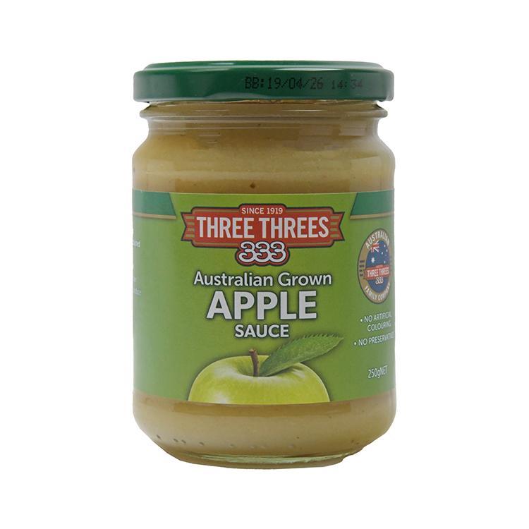 Three Threes Australian Grown Apple Sauce [MHD: 19.04.2026]